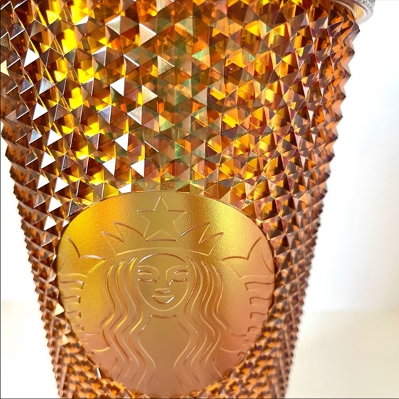 🌟⭐️NEW STARBUCKS HONEY COMB TUMBLER 16 oz - Picture 2 of 6